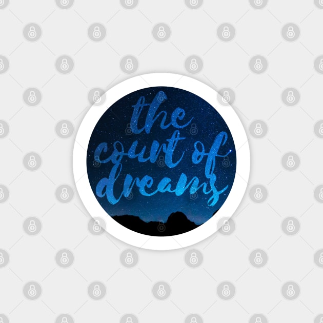 The court of dreams Sticker by Ranp